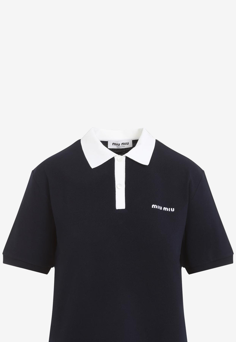 Logo Embrodered Polo T-shirt