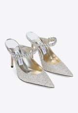 Bing 100 Crystal-Embellished Mules