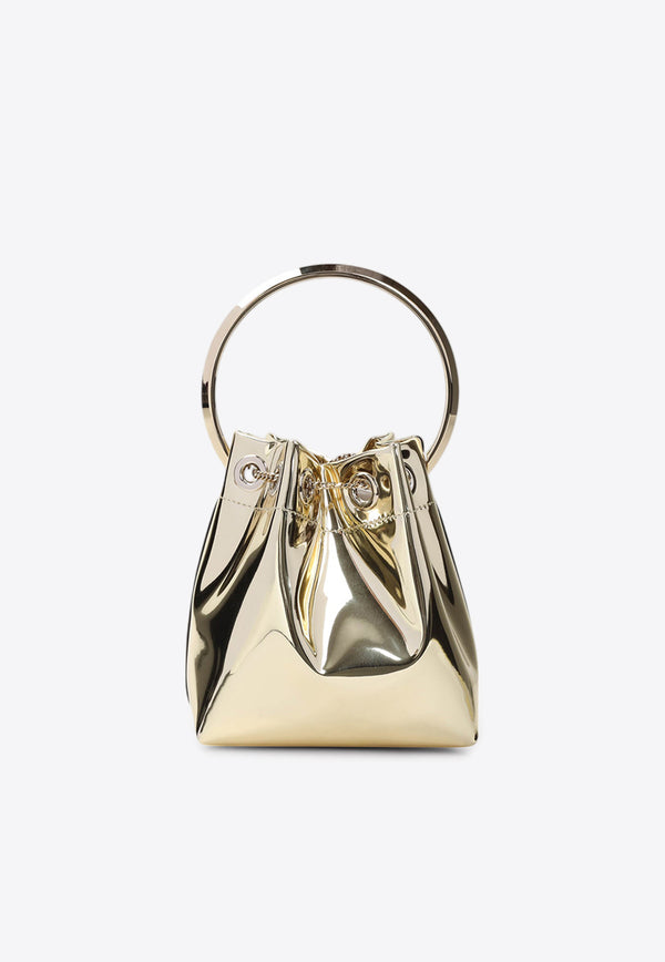 Bon Bon Metallic Top Handle Bag