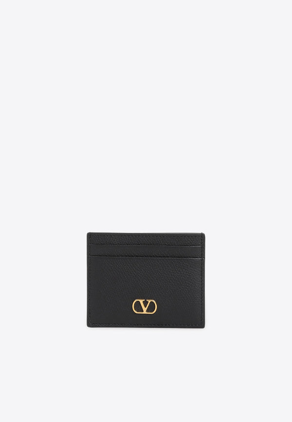 VLogo Leather Cardholder