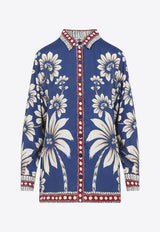 Luna Long-Sleeved Floral Shirt