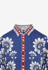 Luna Long-Sleeved Floral Shirt