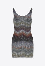 Caperdoni Zigzag Mini Dress