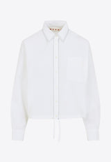 Embroidered Long-Sleeved Shirt