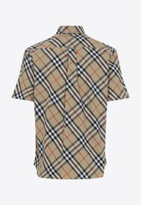 Vintage Check Short-Sleeved Shirt