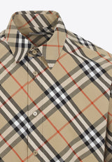 Vintage Check Short-Sleeved Shirt