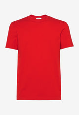 Salvatore Ferragamo Basic Short-Sleeved T-shirt Red 122160 H 765294 RED