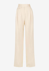 Shona Joy Irena High-Rise Tailored Pants Cream 1244279CREAM