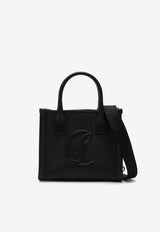 Christian Louboutin Mini By My Side Leather Tote Bag Black 1245034LE/P_LOUBO-B260