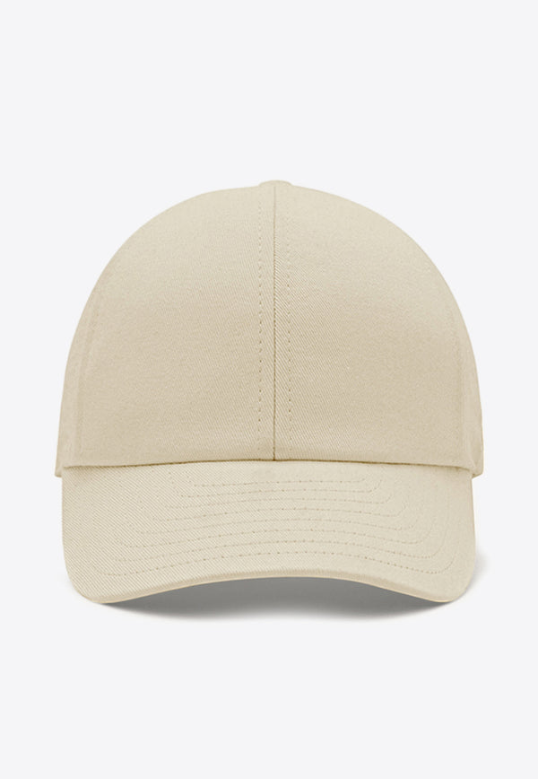 Courrèges Logo Embroidered Cap 124ACT033CO0024BEIGE