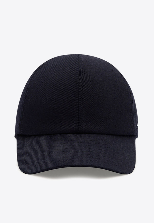 Courrèges Logo Embroidered Cap 124ACT033CO0024BLACK