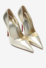 Christian Louboutin Miss Z 100 Laminated Leather Pumps Silver 1250945LE/S_LOUBO-G306