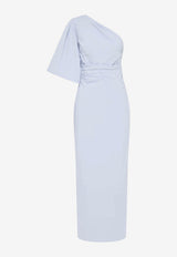 Shona Joy Campbell One-Shoulder Maxi Dress 1254013_LIGHT BLUE