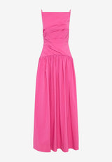 Shona Joy Campbell Square-Neck Maxi Dress 1254018_PINK