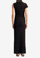 Shona Joy Beau Sleeveless Maxi Dress 1255171_BLACK