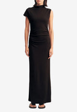 Shona Joy Beau Sleeveless Maxi Dress 1255171_BLACK