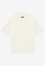 Fear Of God Essentials Logo Print Jersey T-shirt White 125BT244192F_000_SHELL