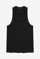 Fear Of God Essentials Ribbed Tank Top Black 125BT244230F_000_BLACK