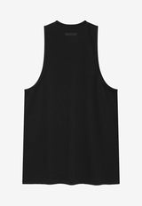 Fear Of God Essentials Ribbed Tank Top Black 125BT244230F_000_BLACK