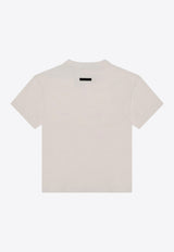 Fear Of God Essentials Logo Print Crewneck T-shirt White 125BT245442FW/P_FEARE-SH