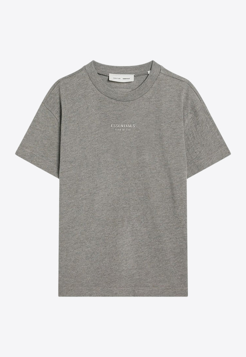 Fear Of God Essentials Classic Logo T-shirt Gray 125SP255863FW_FEARE-HH