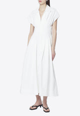 Simkhai Farlow Midi Dress White