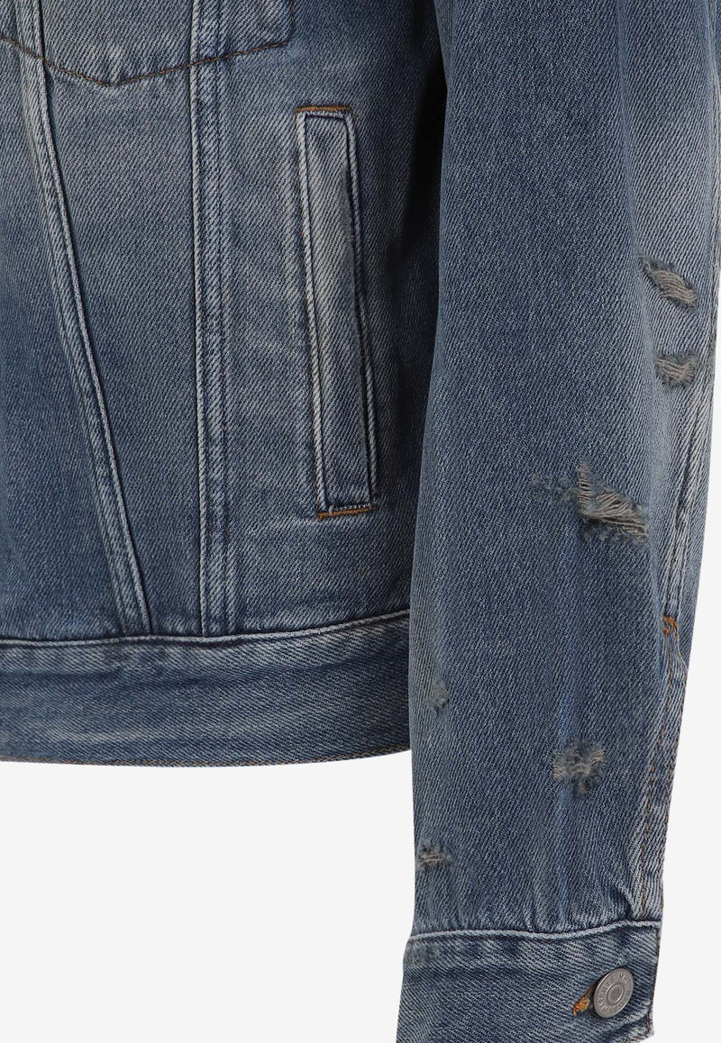 جاكيت دنيم سبورتس