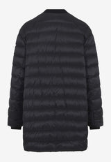 Flight Down Parka with Logo-Patch