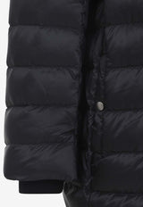 Flight Down Parka with Logo-Patch