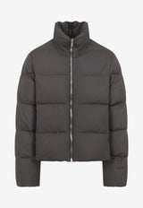 Cyclopic Oversized Cropped Down Jacket