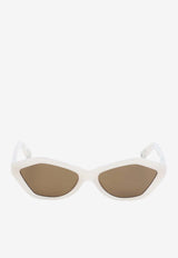 Jacquemus Les Lunettes Bambino Sunglasses Gray