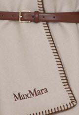 Colomba Logo Wool Cape