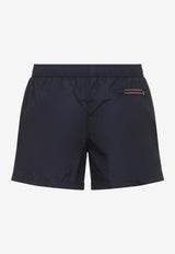 Logo Patch Swim Shorts