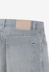 Vast Cut Washed Jeans