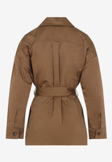 Belted Shirt Jacket