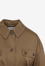 Belted Shirt Jacket