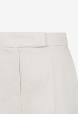 Linen Bermuda Tailored Shorts