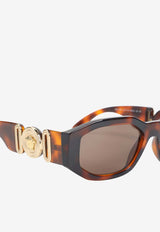 Medusa Biggie Geometric Sunglasses