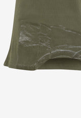 Tape Tail Asymmetric Tank Top