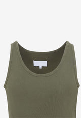 Tape Tail Asymmetric Tank Top