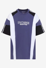 Oversized Paneled Logo T-shirt