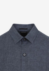 Cashmere Blend Long-Sleeved Shirt