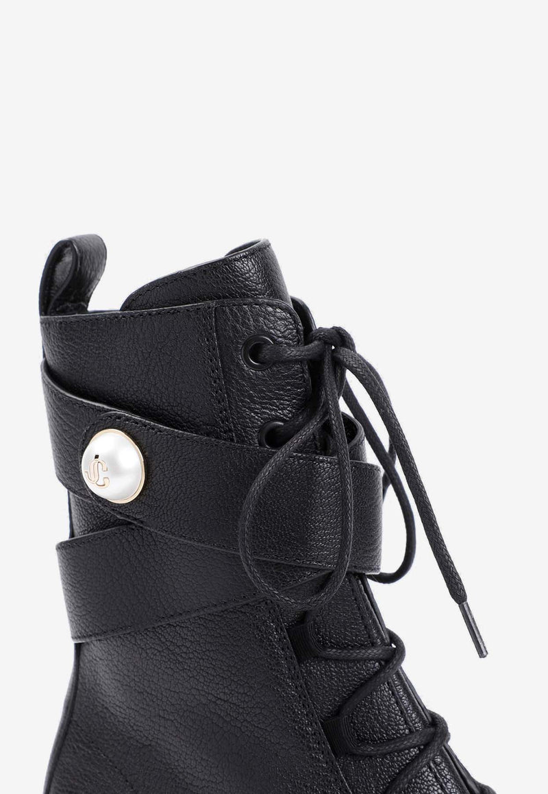 Noemi 45 Leather Ankle Boots
