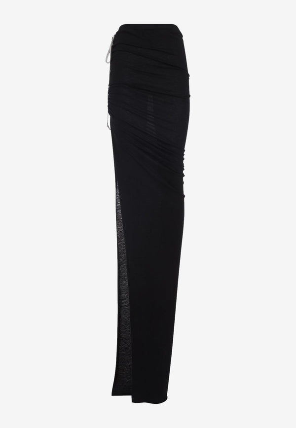 Edfu Asymmetric Maxi Skirt