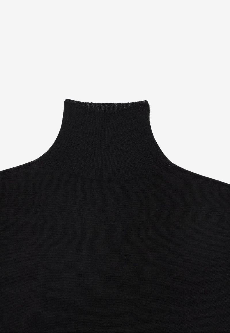 Turtleneck Sleeveless Top