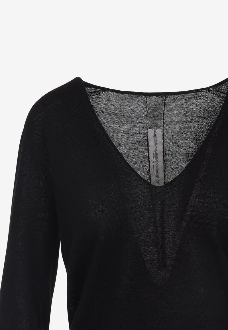 V-neck Wool Sweater