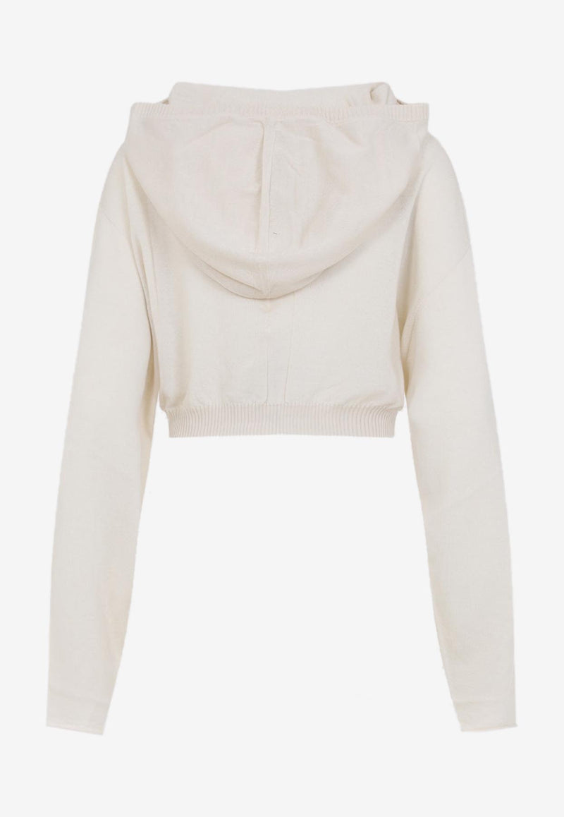 Hooded Cropped Tunic Top