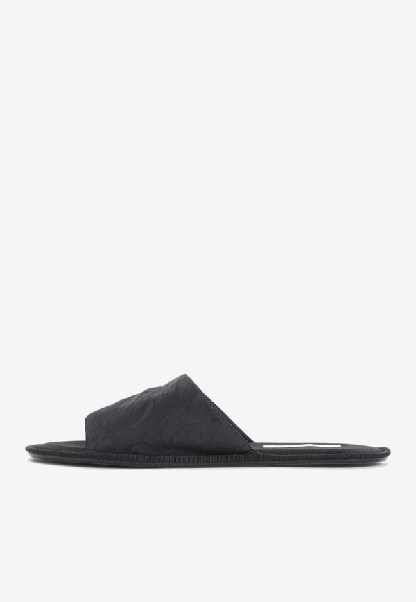 Frances Open-Toe Slippers