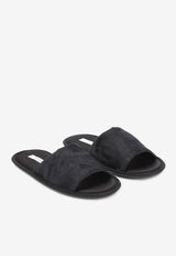 Frances Open-Toe Slippers