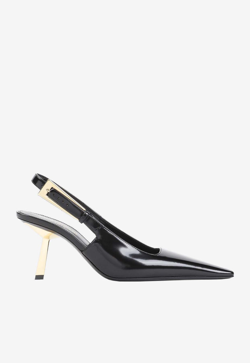 Lee 75 Slingback Leather Pumps